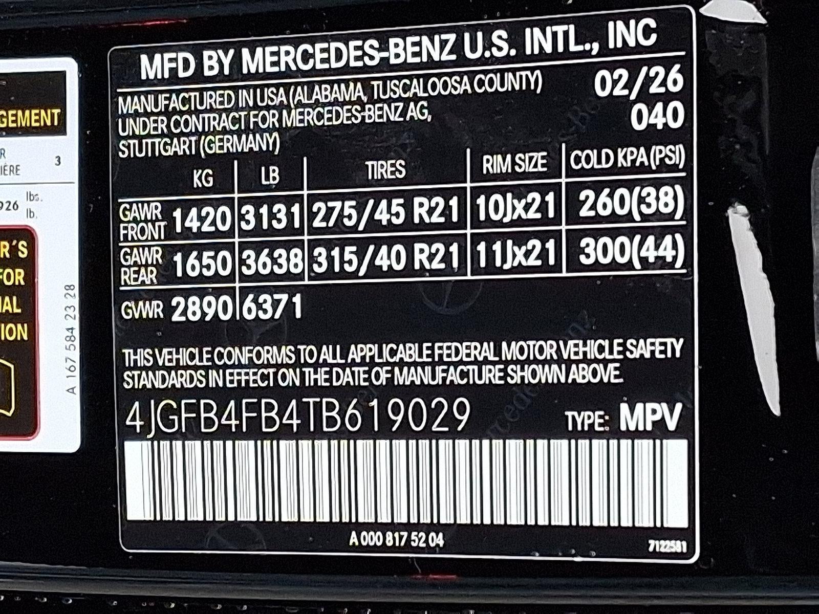 2026 Mercedes-Benz GLE GLE 350 4MATIC® SUV