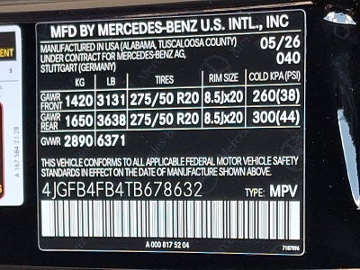 2026 Mercedes-Benz GLE GLE 350 4MATIC® SUV