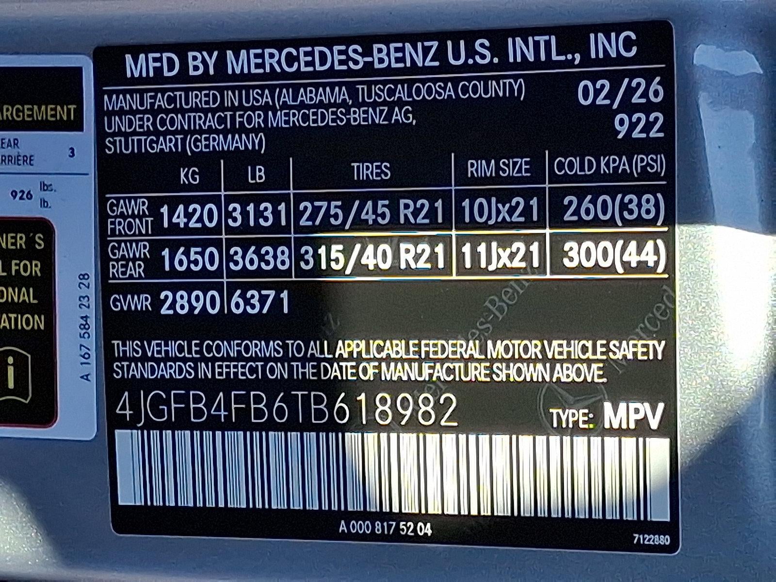 2026 Mercedes-Benz GLE GLE 350 4MATIC® SUV