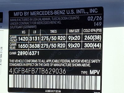 2026 Mercedes-Benz GLE GLE 350 4MATIC® SUV