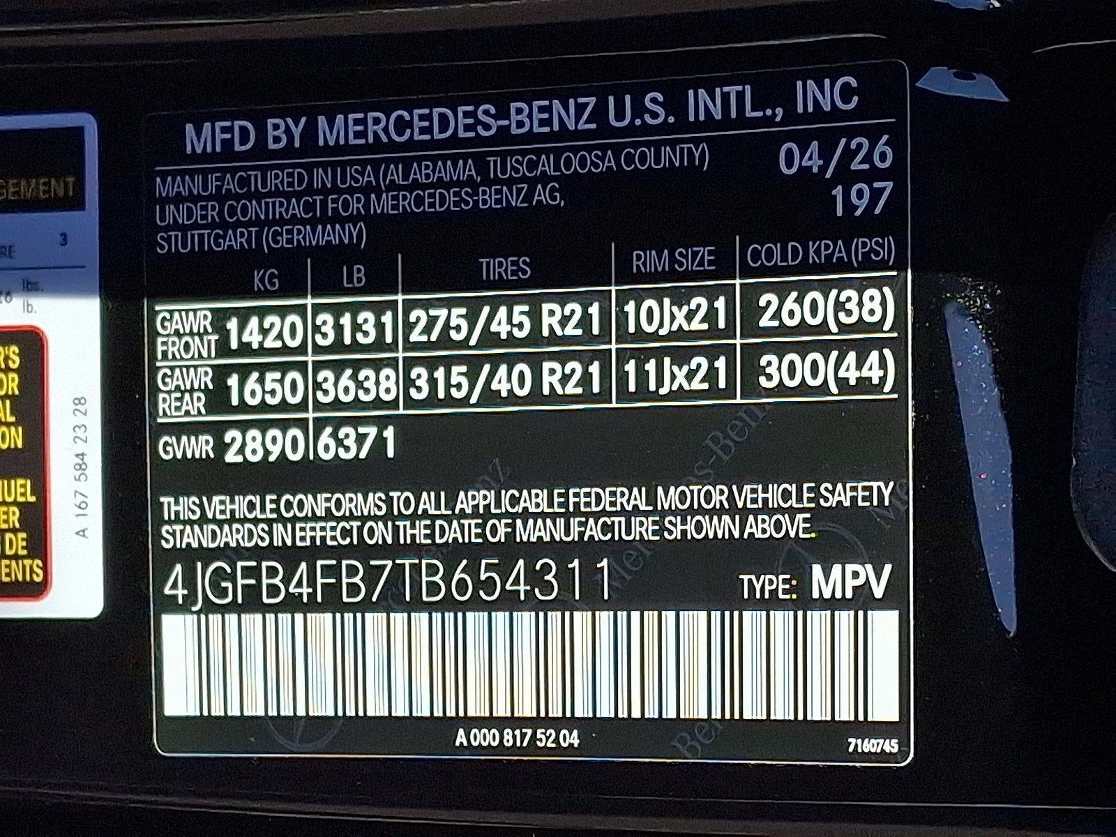 2026 Mercedes-Benz GLE GLE 350 4MATIC® SUV