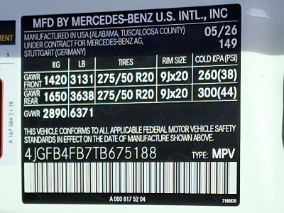 2026 Mercedes-Benz GLE GLE 350 4MATIC® SUV