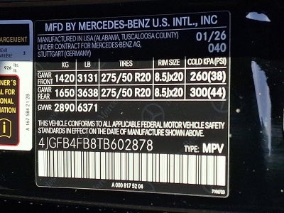 2026 Mercedes-Benz GLE GLE 350 4MATIC® SUV