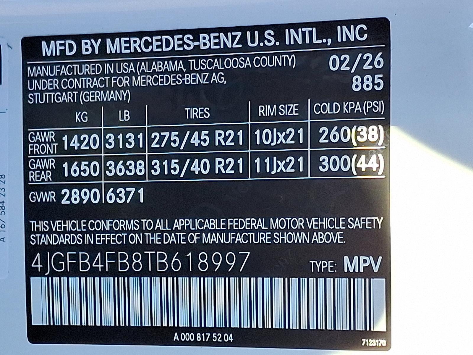 2026 Mercedes-Benz GLE GLE 350 4MATIC® SUV