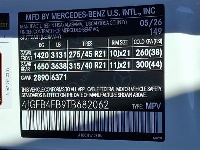 2026 Mercedes-Benz GLE GLE 350 4MATIC® SUV
