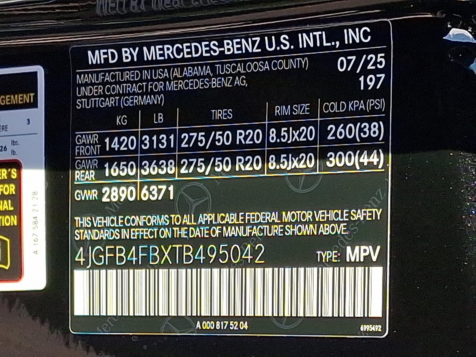 2026 Mercedes-Benz GLE GLE 350 4MATIC® SUV