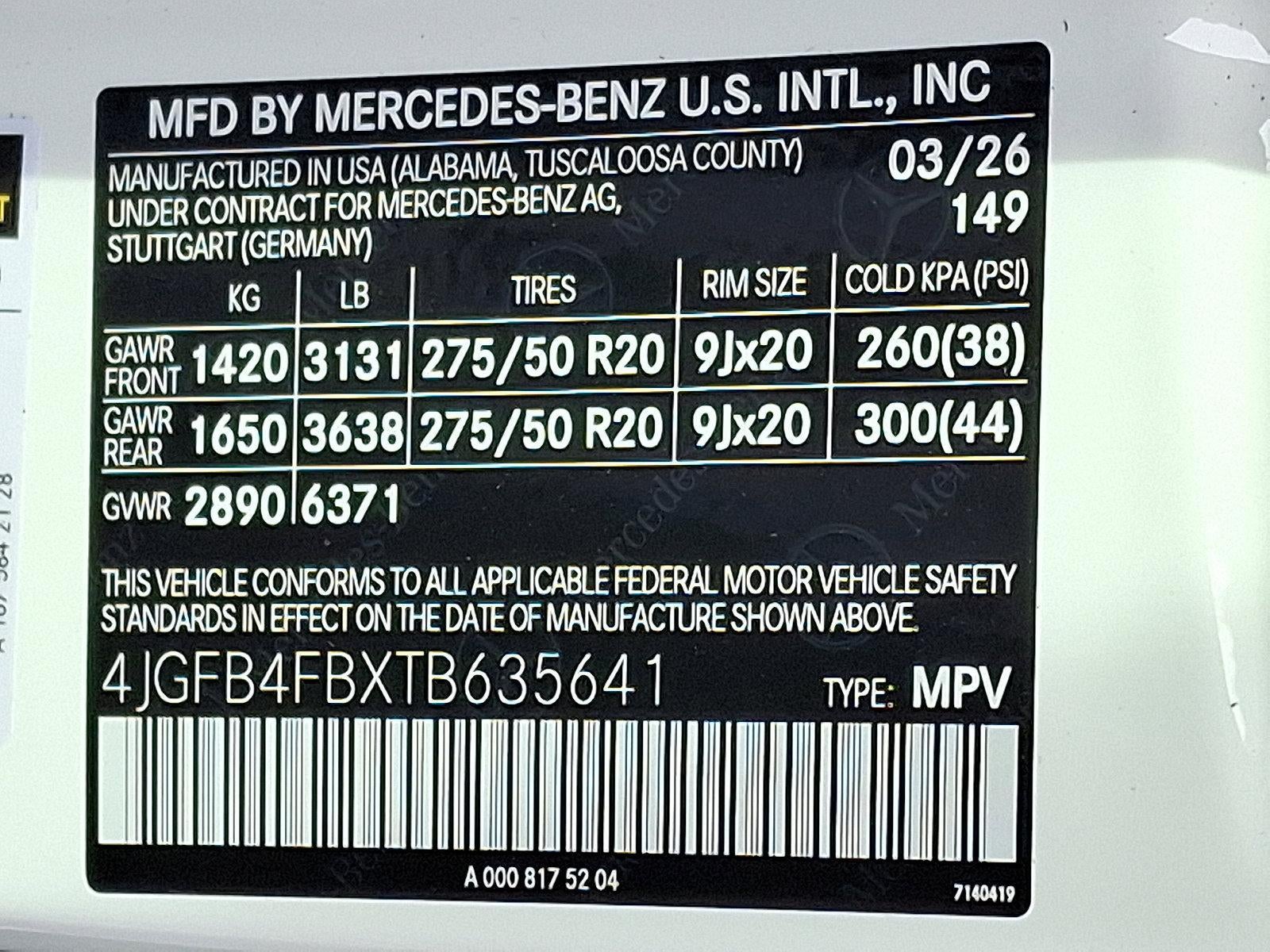 2026 Mercedes-Benz GLE GLE 350 4MATIC® SUV