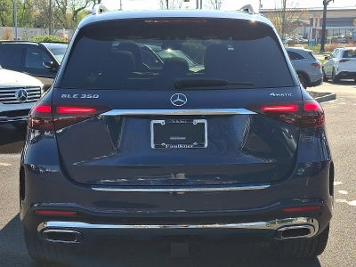 2026 Mercedes-Benz GLE GLE 350 4MATIC® SUV