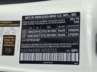2020 Mercedes-Benz GLE GLE 350 4MATIC® SUV