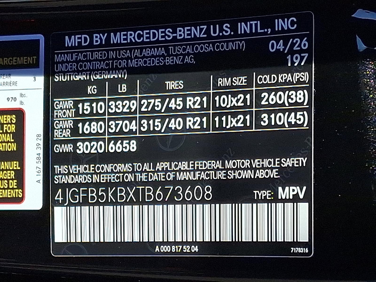 2026 Mercedes-Benz GLE GLE 450 4MATIC® SUV