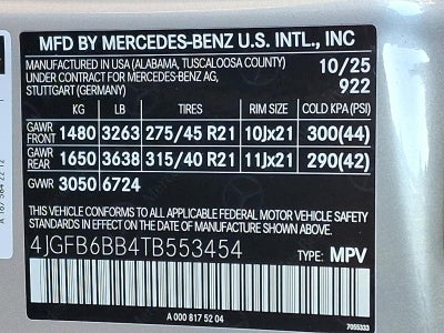 2026 Mercedes-Benz GLE AMG® GLE 53 4MATIC®+ SUV