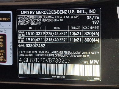 2027 Mercedes-Benz GLE AMG® GLE 53e 4MATIC®+ SUV