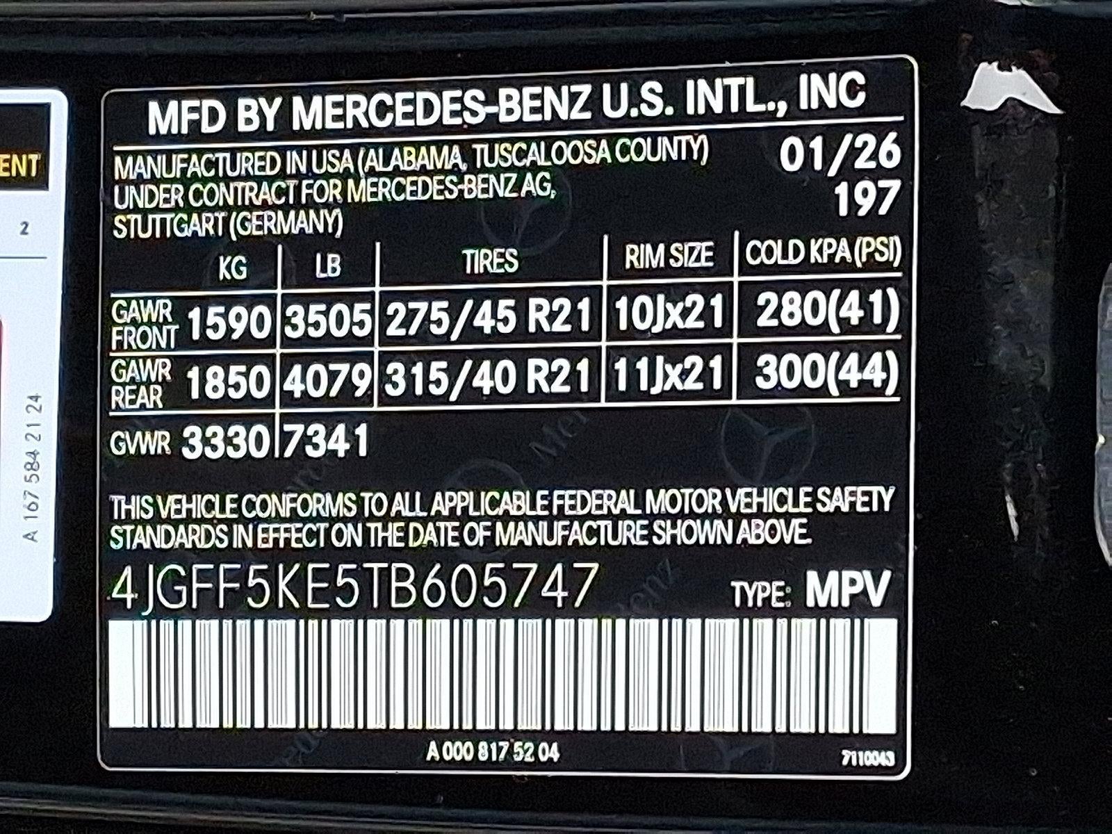 2026 Mercedes-Benz GLS GLS 450 4MATIC® SUV