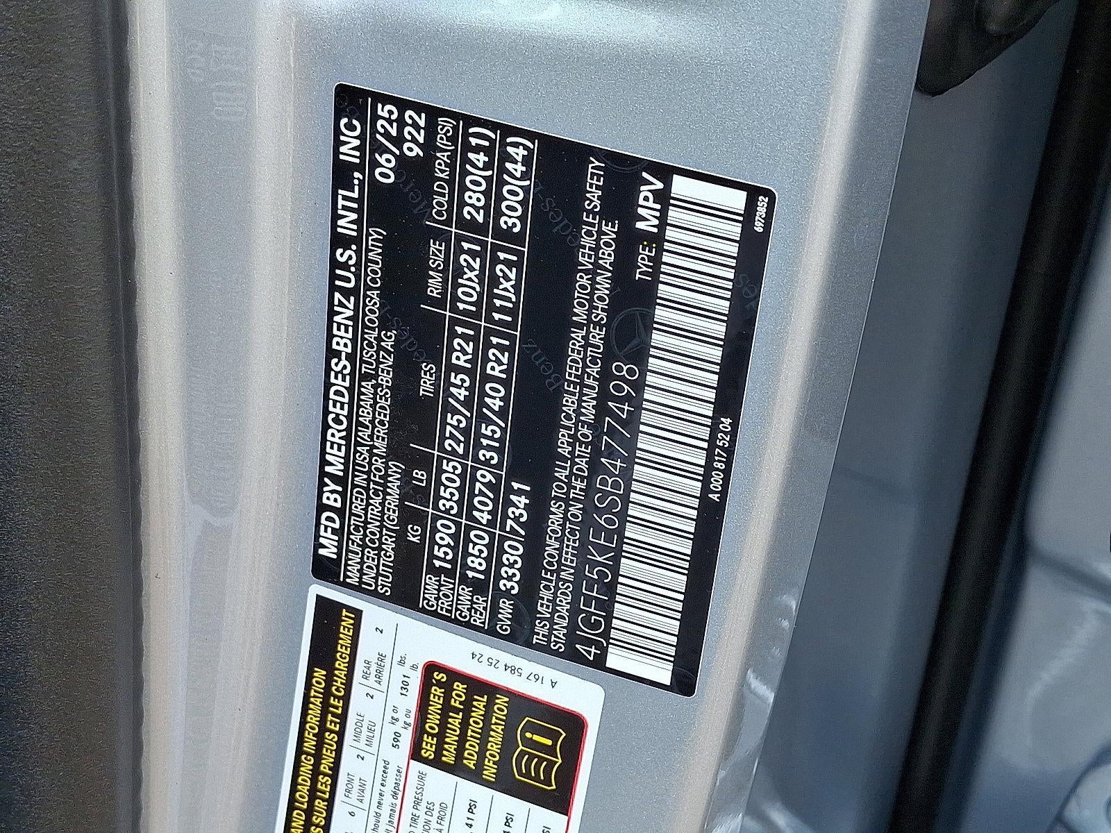 2025 Mercedes-Benz GLS GLS 450 4MATIC® SUV