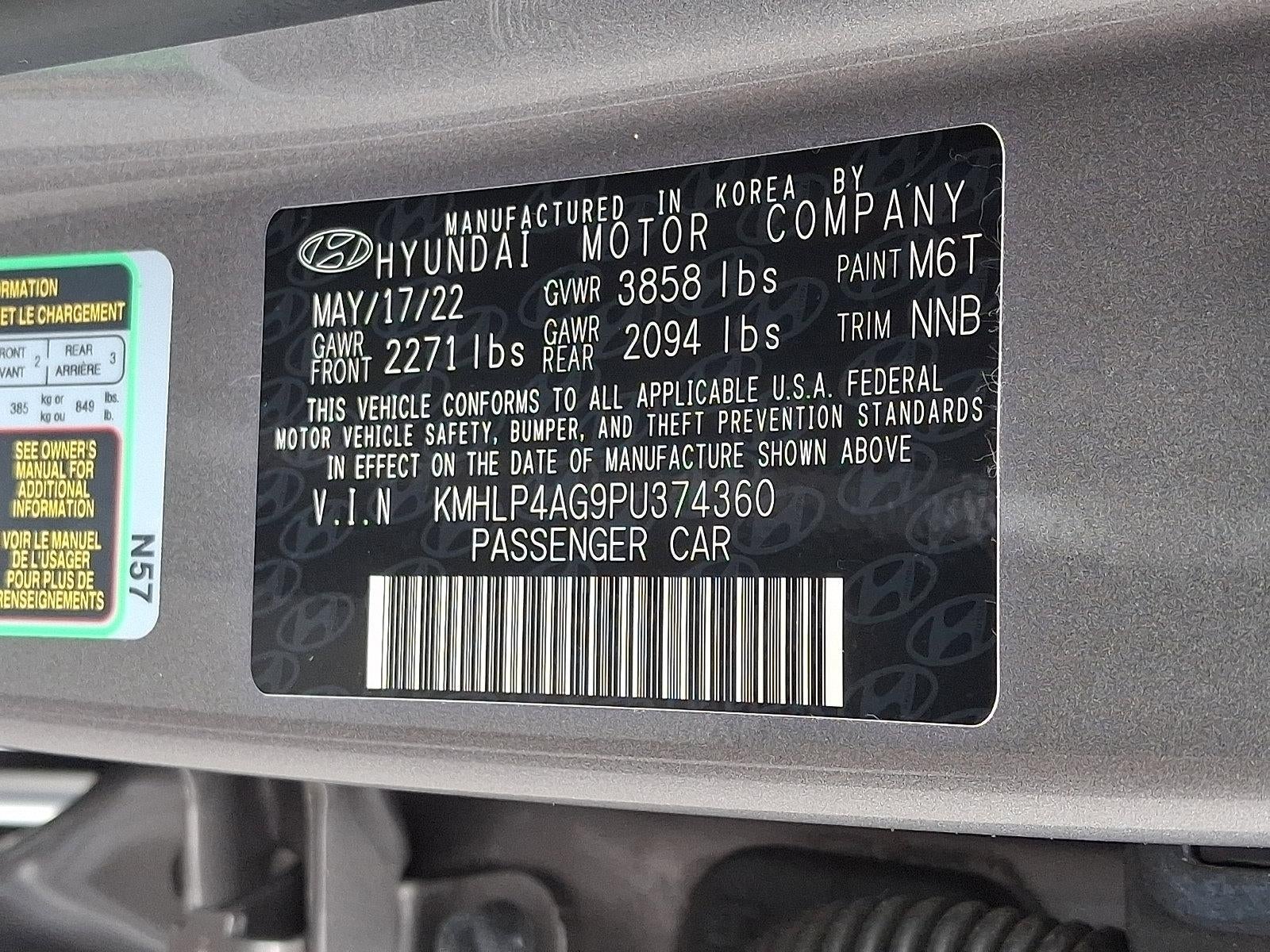 2023 Hyundai ELANTRA Limited IVT