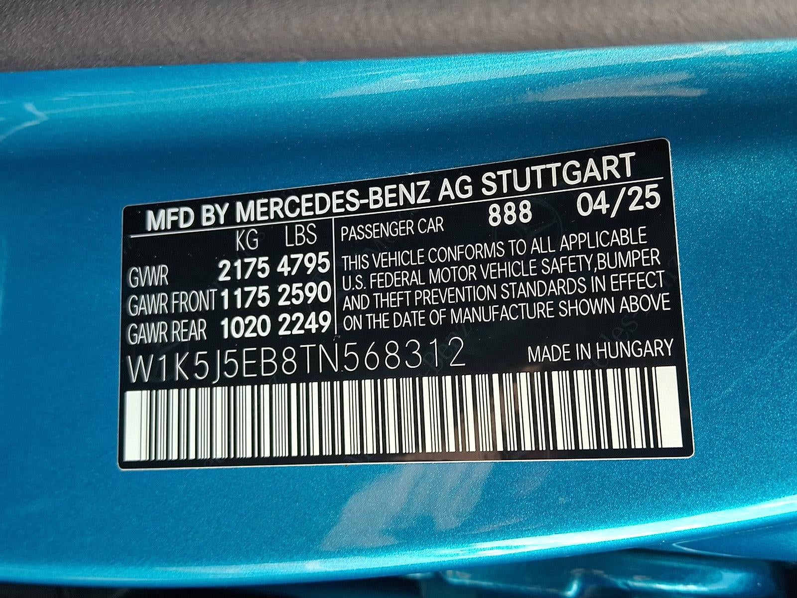 2026 Mercedes-Benz CLA AMG® CLA 45 4MATIC® Coupe