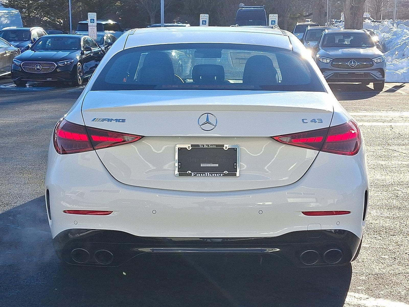 2026 Mercedes-Benz C-Class AMG® C 43 4MATIC® Sedan