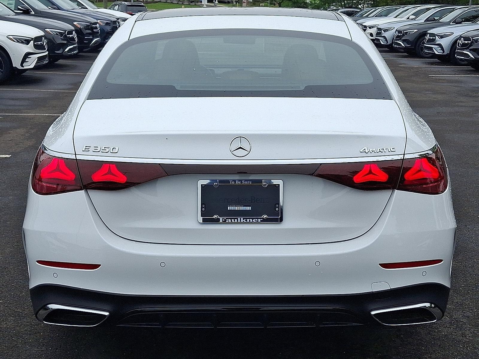 2026 Mercedes-Benz E-Class E 350 4MATIC® Sedan