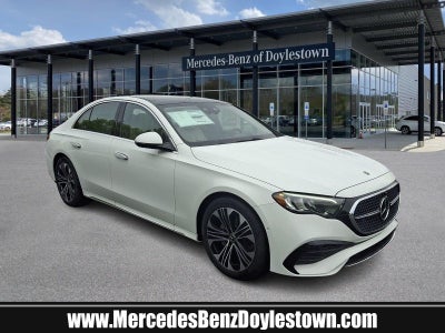 2027 Mercedes-Benz E-Class E 350 4MATIC® Sedan