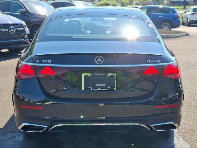 2026 Mercedes-Benz E-Class E 350 4MATIC® Sedan