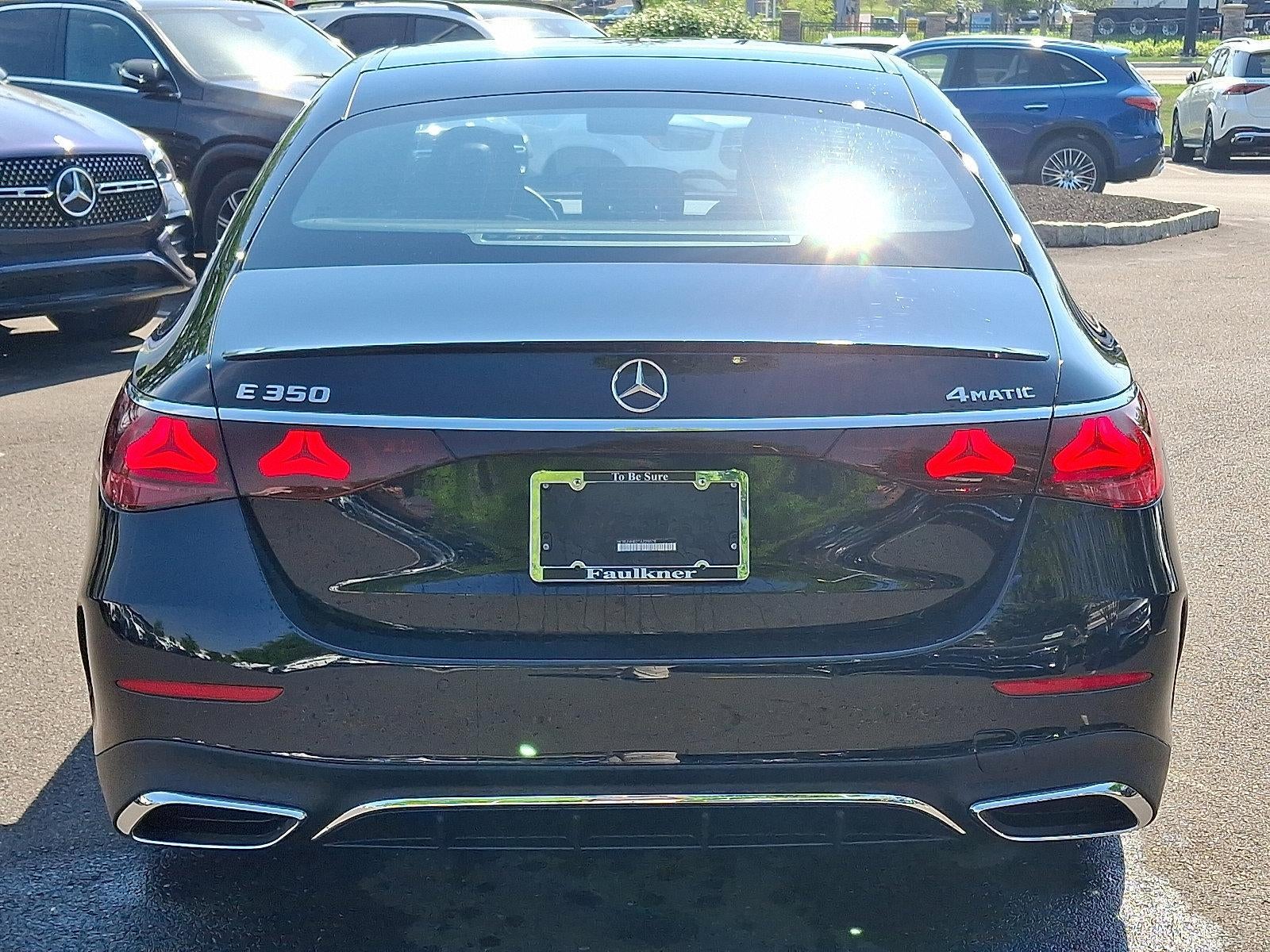 2026 Mercedes-Benz E-Class E 350 4MATIC® Sedan