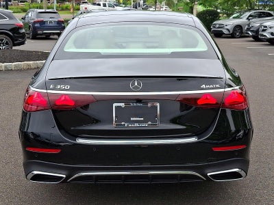 2026 Mercedes-Benz E-Class E 350 4MATIC® Sedan
