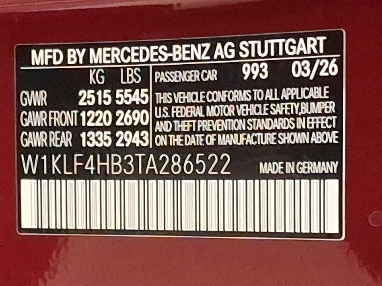 2026 Mercedes-Benz E-Class E 350 4MATIC® Sedan