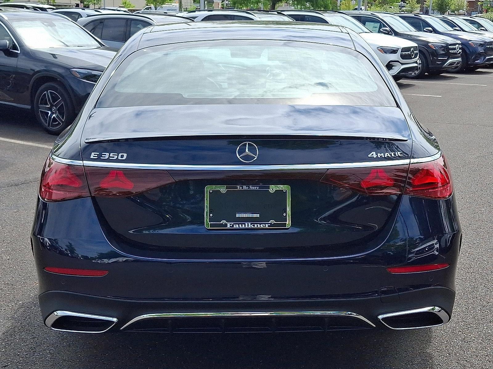 2026 Mercedes-Benz E-Class E 350 4MATIC® Sedan