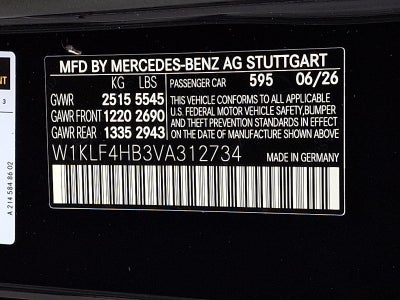 2027 Mercedes-Benz E-Class E 350 4MATIC® Sedan