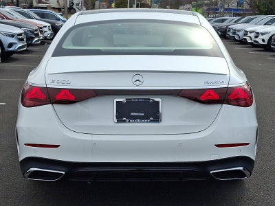 2026 Mercedes-Benz E-Class E 350 4MATIC® Sedan
