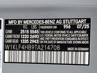 2026 Mercedes-Benz E-Class E 350 4MATIC® Sedan