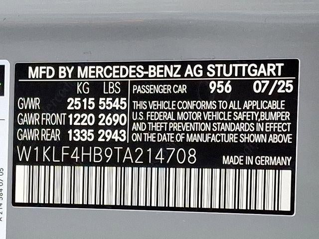 2026 Mercedes-Benz E-Class E 350 4MATIC® Sedan