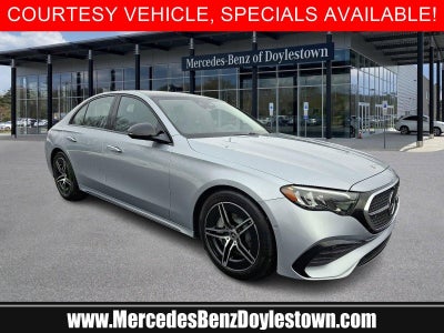 2026 Mercedes-Benz E-Class E 450 4MATIC® Sedan
