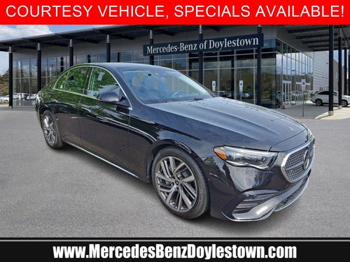 2026 Mercedes-Benz E-Class E 450 4MATIC® Sedan