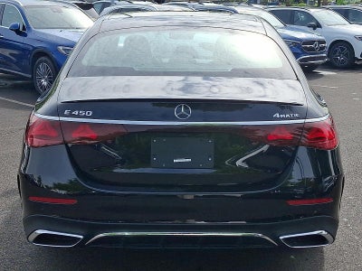 2026 Mercedes-Benz E-Class E 450 4MATIC® Sedan