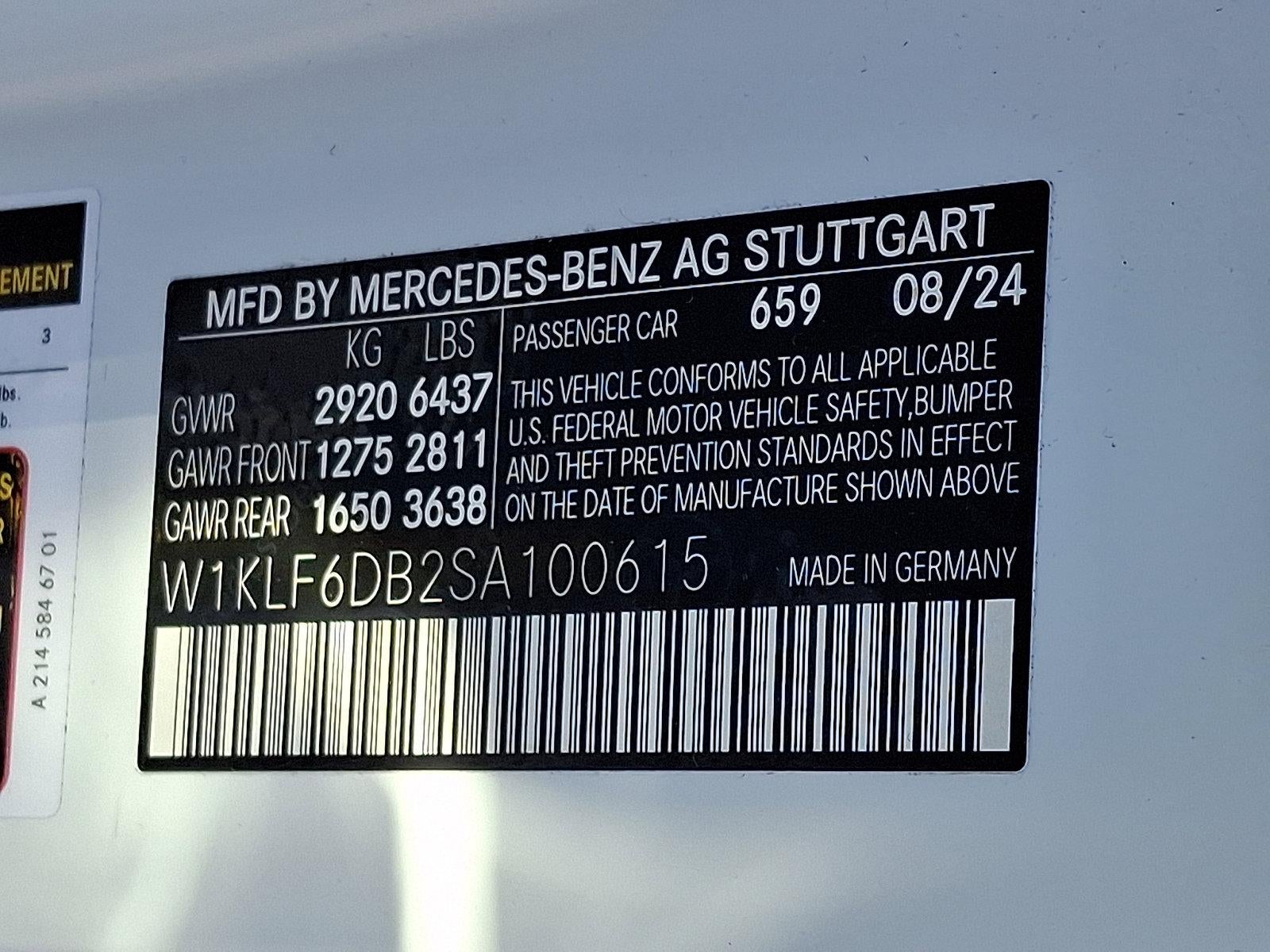 2025 Mercedes-Benz E-Class AMG® E 53 E 4MATIC®+ Sedan