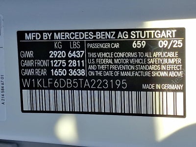 2026 Mercedes-Benz E-Class AMG® E 53 E 4MATIC®+ Sedan