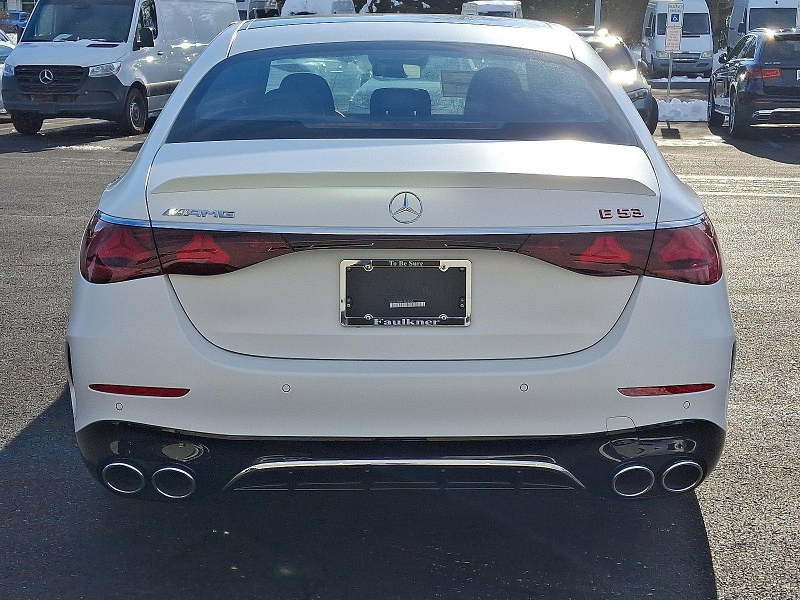 2026 Mercedes-Benz E-Class AMG® E 53 E 4MATIC®+ Sedan