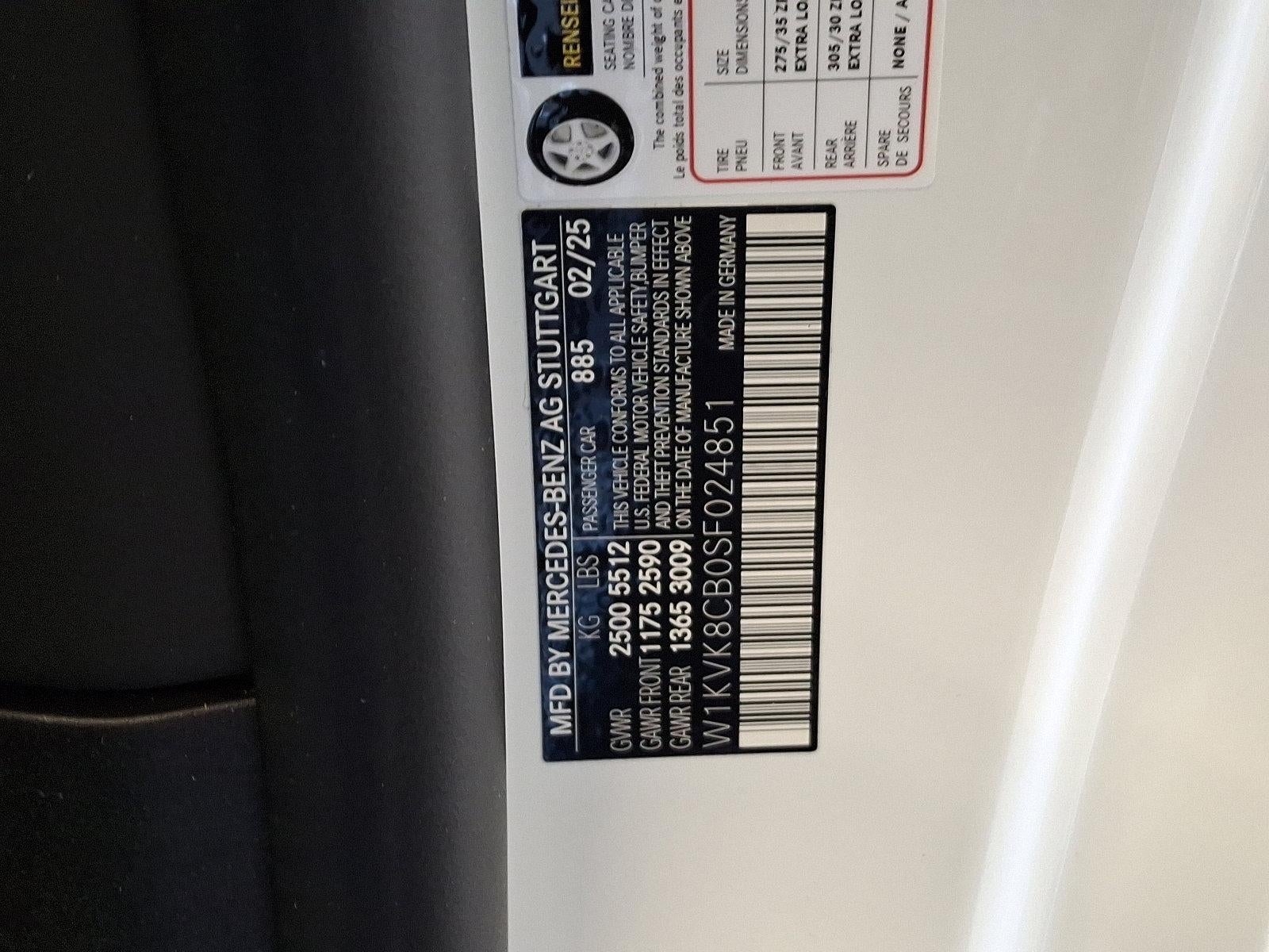 2025 Mercedes-Benz SL-Class AMG® SL 63 S E Performance Roadster