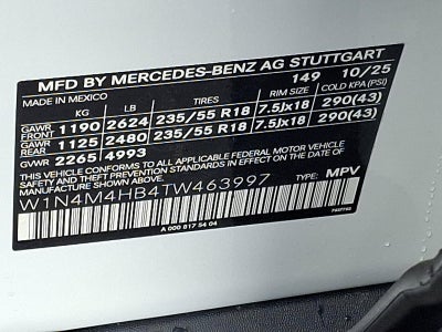 2026 Mercedes-Benz GLB GLB 250 4MATIC® SUV