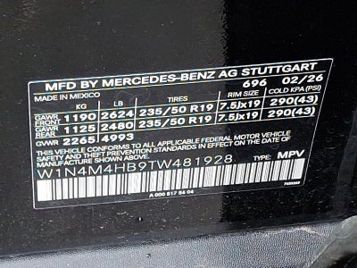 2026 Mercedes-Benz GLB GLB 250 4MATIC® SUV