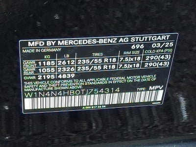 2026 Mercedes-Benz GLA GLA 250 4MATIC® SUV