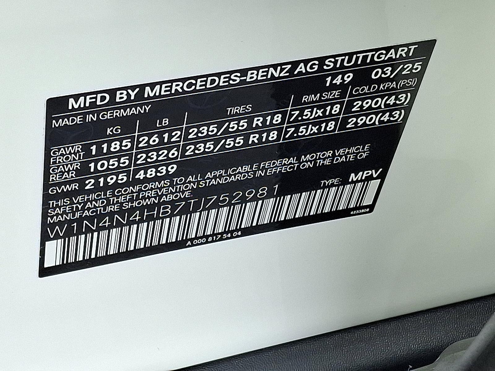 2026 Mercedes-Benz GLA GLA 250 4MATIC® SUV
