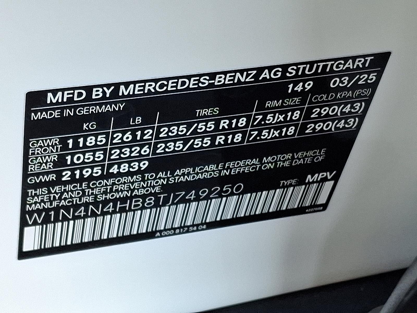 2026 Mercedes-Benz GLA GLA 250 4MATIC® SUV