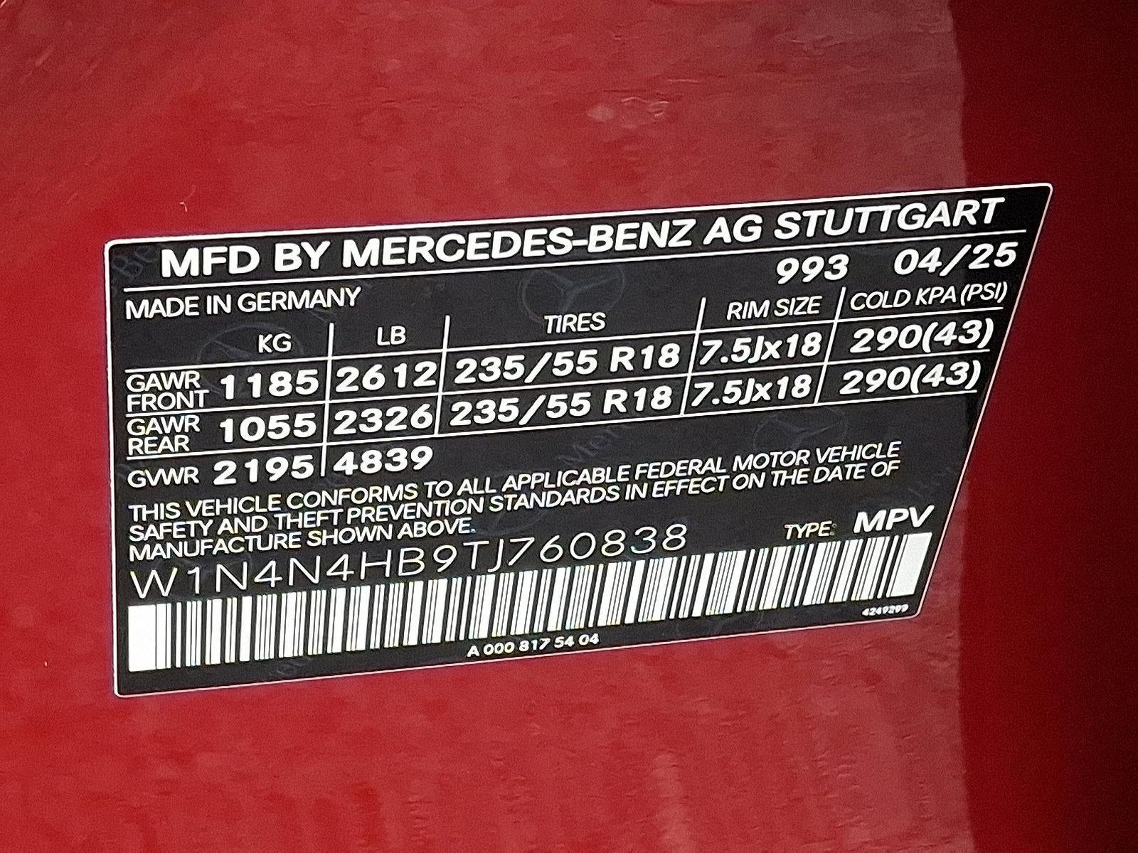 2026 Mercedes-Benz GLA GLA 250 4MATIC® SUV