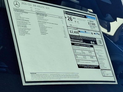 2026 Mercedes-Benz GLC GLC 300 4MATIC® SUV