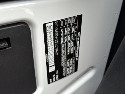 2025 Mercedes-Benz Sprinter Cargo Van 2500 Standard Roof I4 Diesel HO 144" RWD