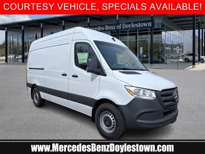2025 Mercedes-Benz Sprinter Cargo Van 2500 Standard Roof I4 Diesel HO 144" RWD