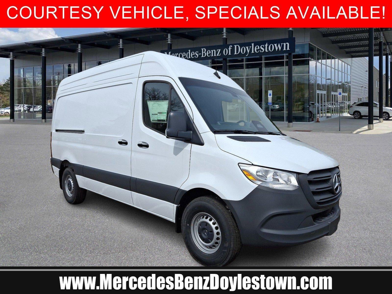 2025 Mercedes-Benz Sprinter Cargo Van 2500 Standard Roof I4 Diesel HO 144" RWD