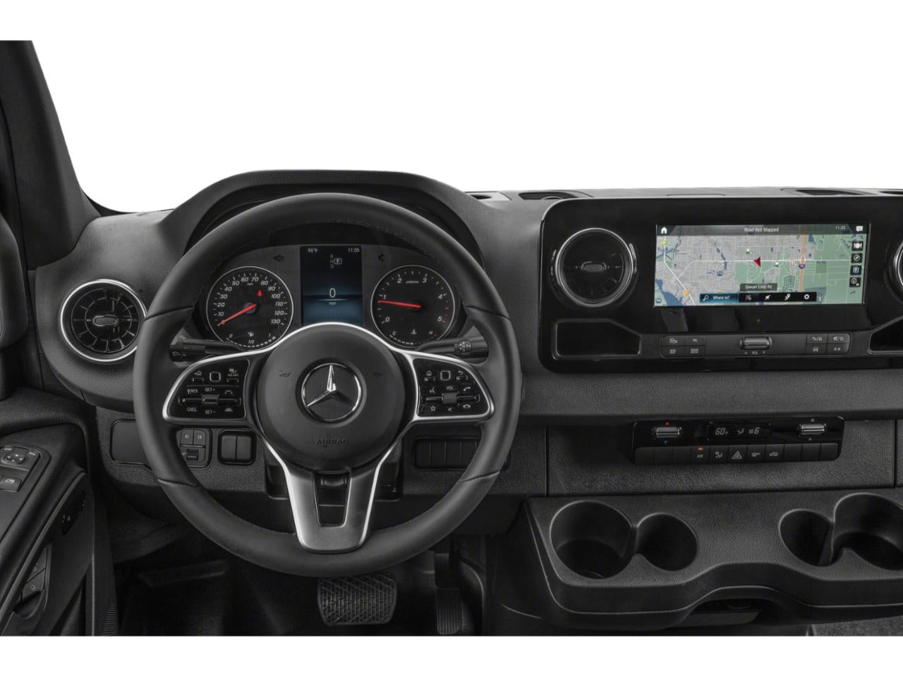 2025 Mercedes-Benz Sprinter Cargo Van 3500 High Roof I4 Diesel HO 170" Extended RWD